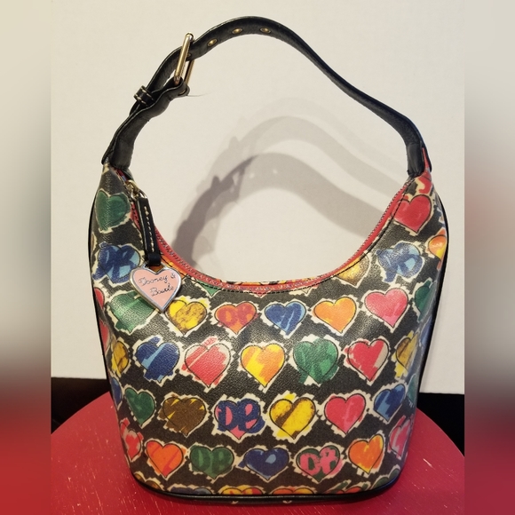 Dooney & Bourke Handbags - Vintage Y2K Dooney & Bourke Graffiti Hearts Bag